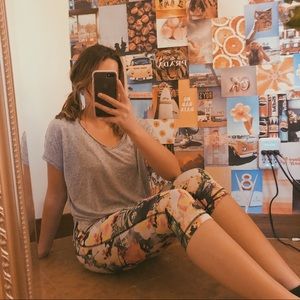 Fila workout leggings multicolored neon